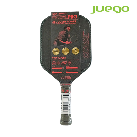 SIX ZERO CORAL PRO Hybrid Pickleball Paddle 16mm