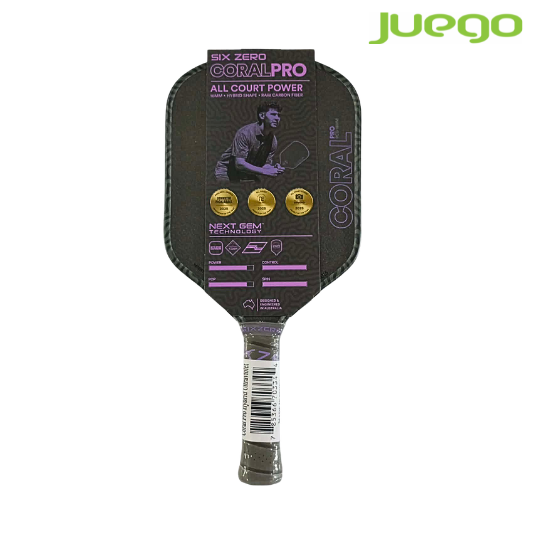 SIX ZERO CORAL PRO Hybrid Pickleball Paddle 16mm