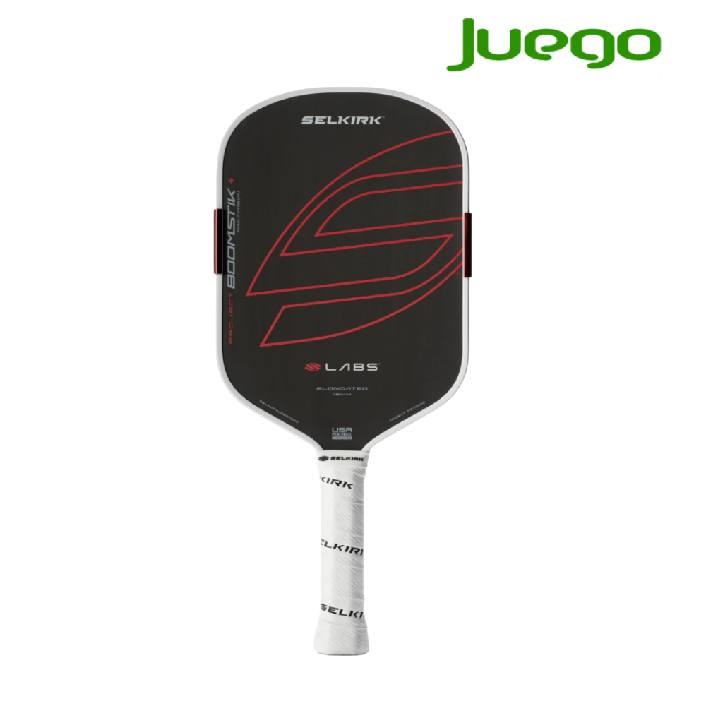 Selkirk LABS Project Boomstik® Raw Carbon Elongated Pickleball Paddle
