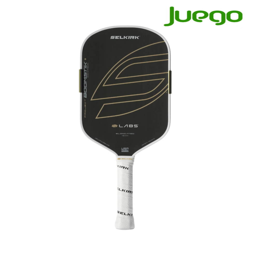 Selkirk LABS Project Boomstik® Raw Carbon Elongated Pickleball Paddle