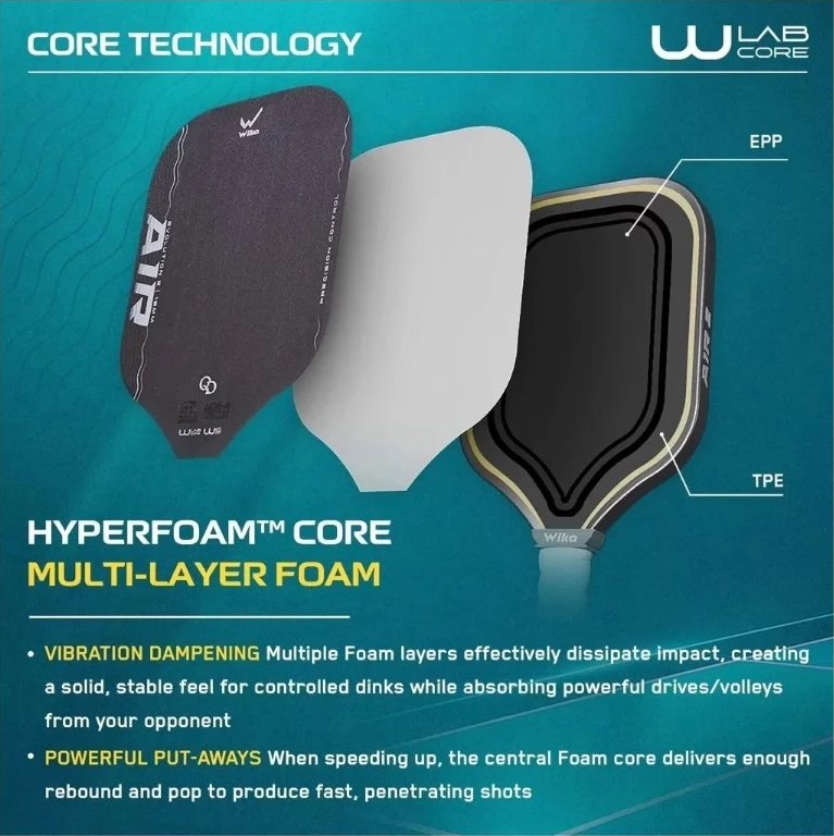 WIKA QD Air Evolution 2 Pickleball Paddle