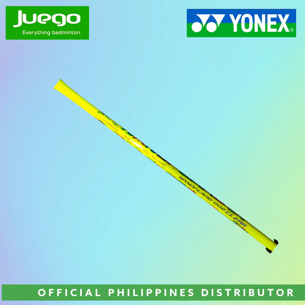Yonex NANOFLARE 002 CLEAR Badminton Racquets Yellow (unstrung)
