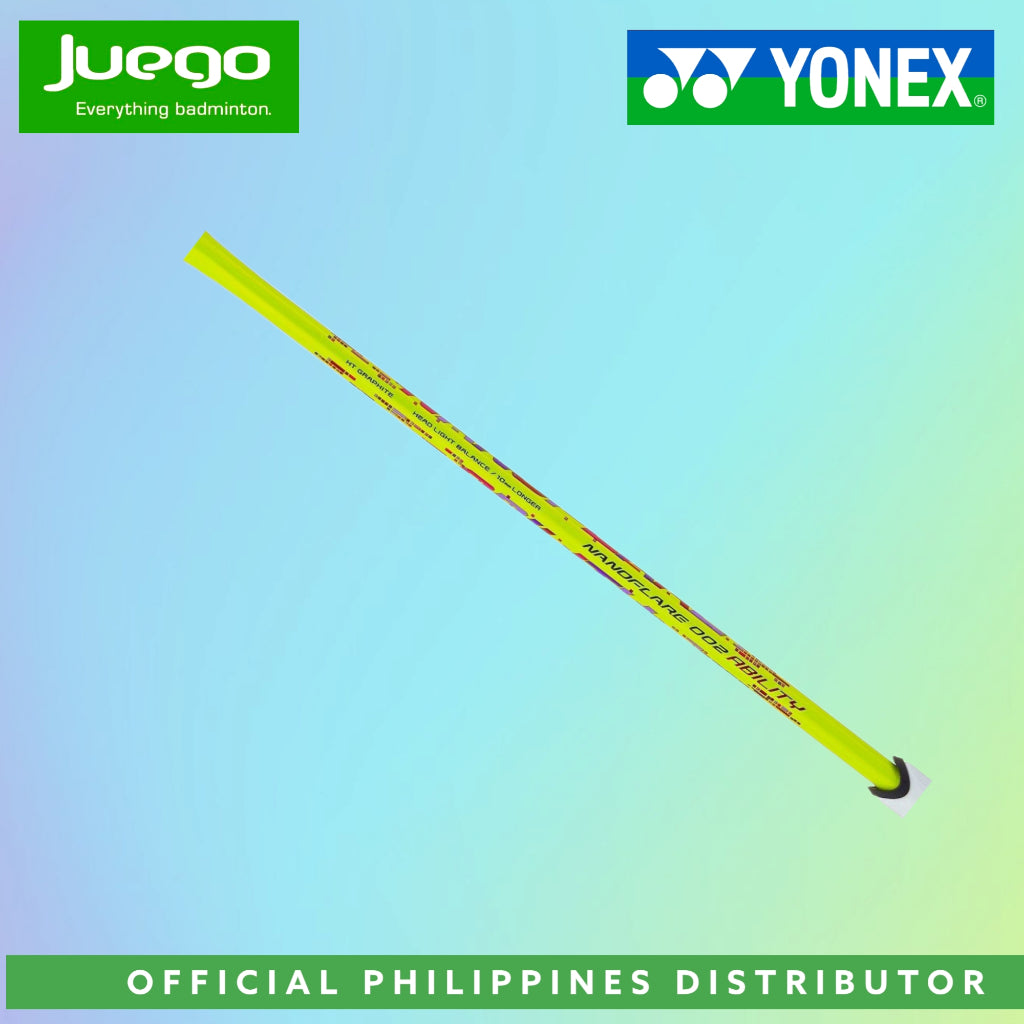 Yonex NANOFLARE 002 ABILITY Badminton Racquets Lime (unstrung)